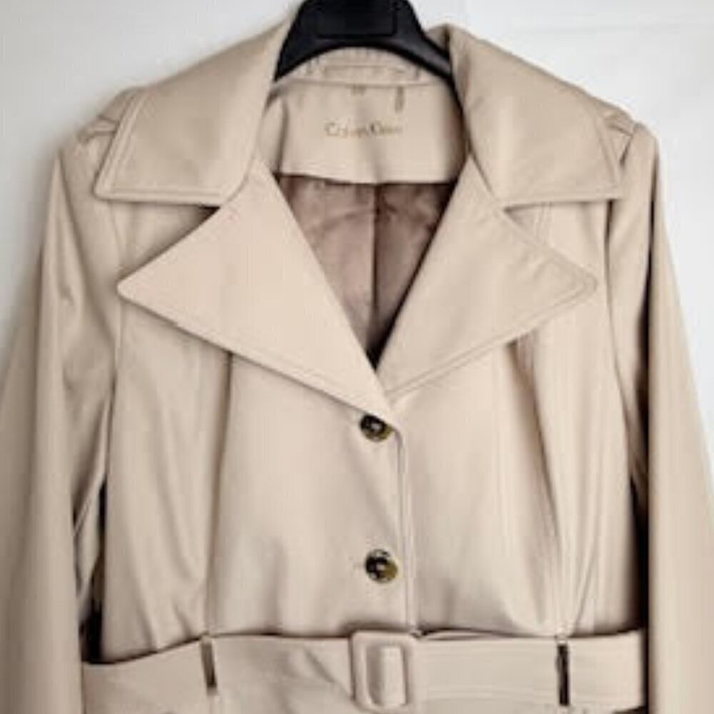 🆕Calvin Klein Women’s Hooded Belted XL. Water Resistant . NWT!🔥 - Picture 4 of 12